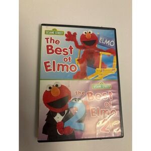 Sesame Street The Best of Elmo 1 & 2 DVD Set Kids Children Family Fun